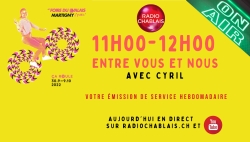 ENTRE VOUS & NOUS DU 30.09.2022 A LA FOIRE DU VALAIS